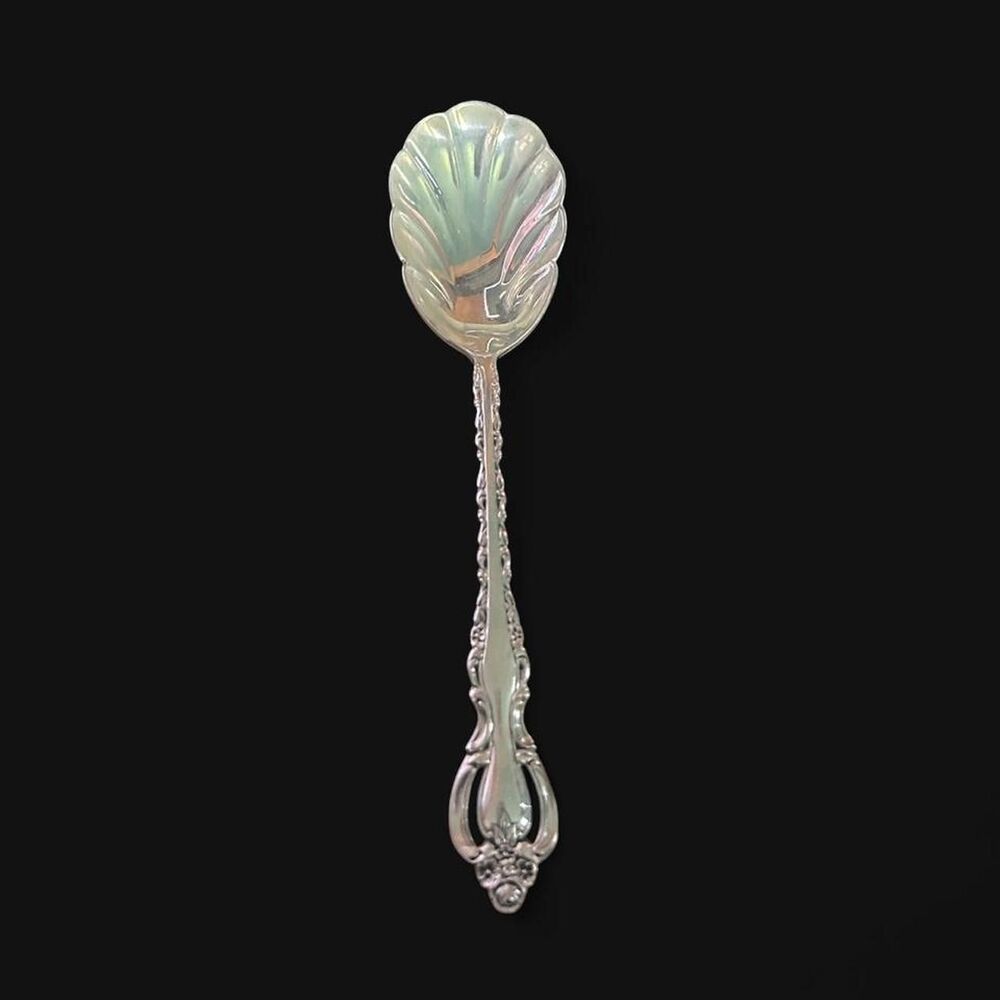 Coquette Style Vintage International Deep Silver "Countess" Serving Spoon